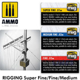 Rigging - Medium Fine - 0.02mm | Ammo by Mig Jimenez | MIG8017