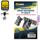 3D Printed - NbKWrf39 Smoke Discharger for Stug III | Ammo by Mig Jimenez |  MIG8127