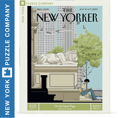 ON THE SAME PAGE New York Puzzle Company 1000pc 
