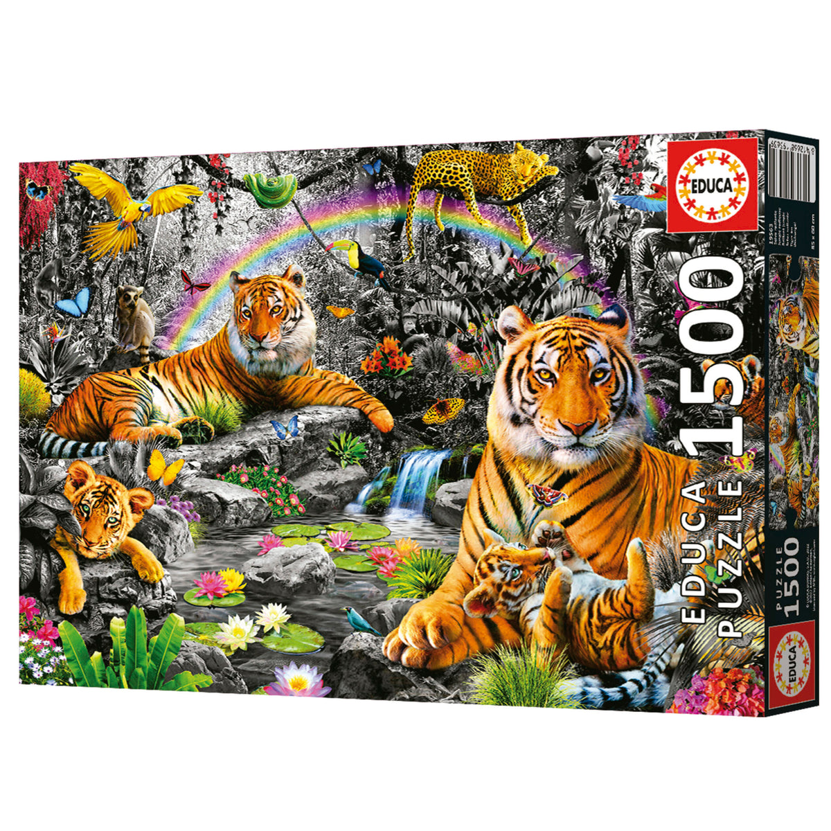 Radiant Jungle 1500 Piece Jigsaw Puzzle | Educa | 19563