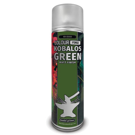 Kobalos Green - 500ml Spray Primer | Colour Forge | TCFSPR046