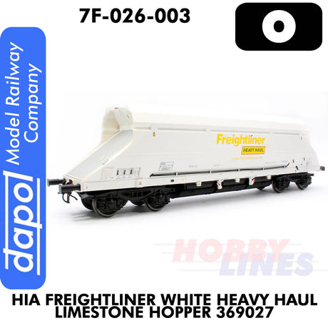 HIA Freightliner White Heavy Haul Limestone Hopper 369027 | Dapol | 7F-026-003