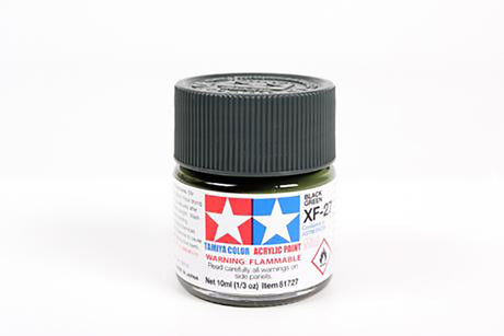 Tamiya Acrylic Mini Paint Xf-27 Black Green