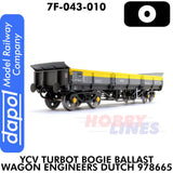 YCV Turbot Bogie Ballast Wagon Engineers Dutch 978665 | Dapol | 7F-043-010