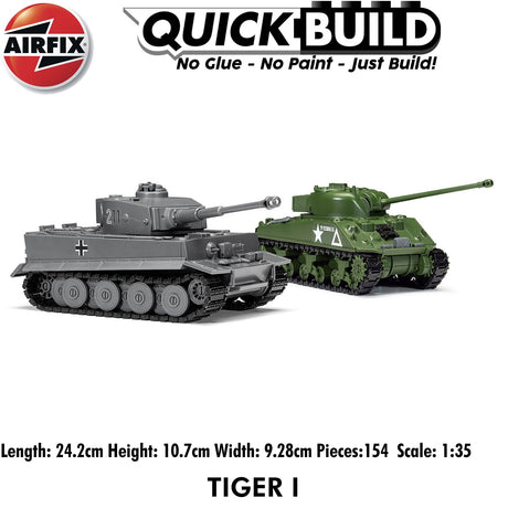 Tiger I Tank - Model Kit | Airfix | J6041