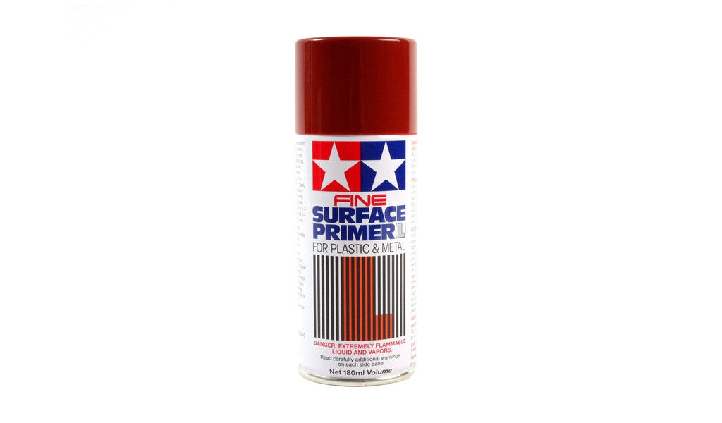 Tamiya Fine Surface Primer Oxide Red Large 180ml 87160