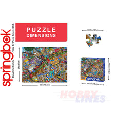 Load image into Gallery viewer, MIDWAY MANIA 1000 pc Funfair SPRINGBOK Jigsaw Puzzle Random Cut Super Deluxe
