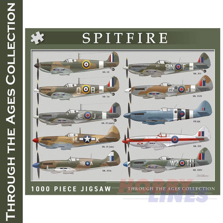 * Damaged Box * Spitfire -  Through the Ages puzzle - 1000pc | Coach House Partners | CHP0125