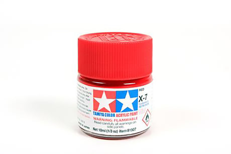 Tamiya Acrylic Mini Paint X-7 Red