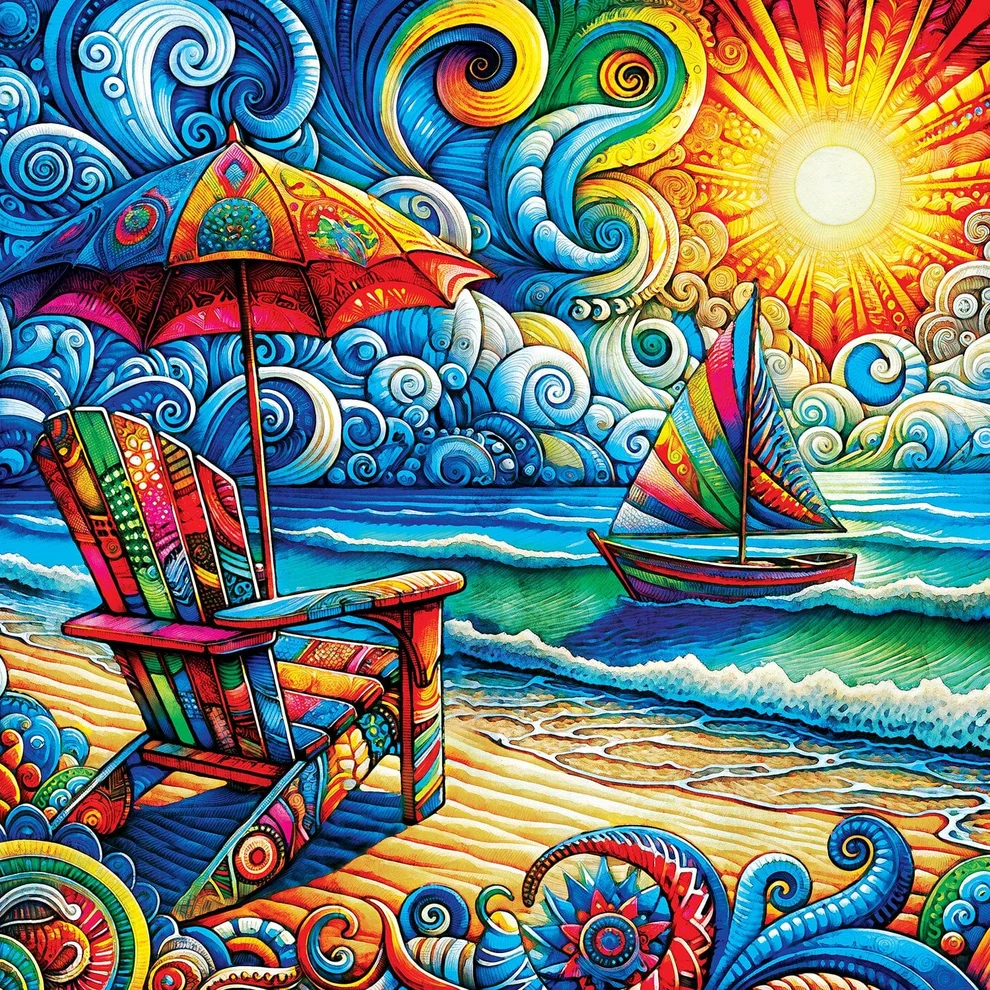 Beach Day - 1000pc Puzzle | Masterpieces | 72508