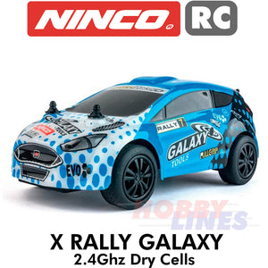 NINCO X RALLY GALAXY2WD Radio Control Racer Car AA battery power R2R Ready to Run