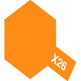 Acrylic Mini Paint -  X-26 Clear Orange | Tamiya | TM81526