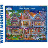 Four Seasons House - 1000pc Puzzle | White Mountain | 2138pz