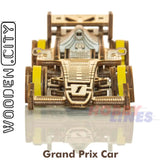Grand Prix Car - 3D Puzzle | Wooden City | WR326