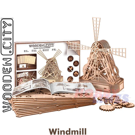 Windmill - 3D Puzzle | Wooden City | WR307