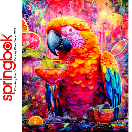 Paradise Parrot 1000 Piece Jigsaw Puzzle | Springbok | SB33-11202