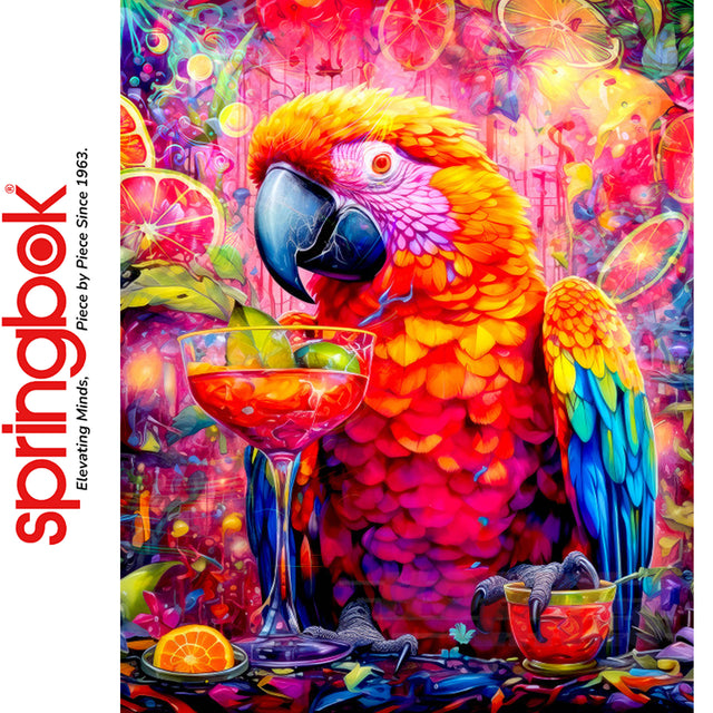 Paradise Parrot 1000 Piece Jigsaw Puzzle | Springbok | SB33-11202
