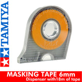 Tamiya MASKING TAPE & DISPENSER modellers range 6 / 10 / 12mm 18m roll 