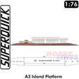 ISLAND PLATFORM A3 1:72 OO HO Gauge Railways Building Series A A03 SuperQuick