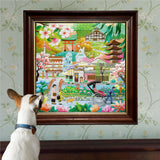 Seasons in Kyoto 1000pc Puzzle | eeBoo | PZT696