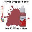 Acrylic Dropper - No. 73 Wine - Matt | Humbrol | DB0073