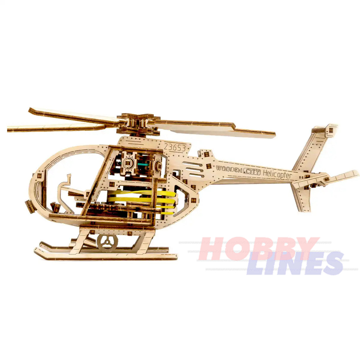 Helicopter- 3D Puzzle | Wooden City |  WR344