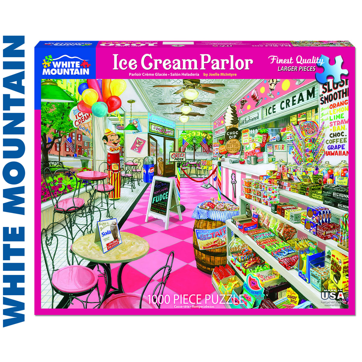 Ice Cream Parlor 1000 Pieces 1576