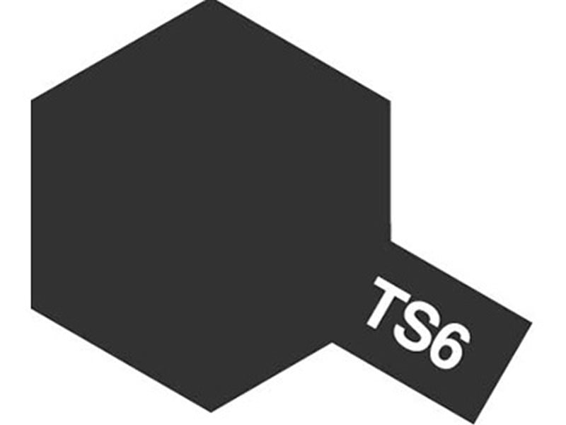 Tamiya Ts-6 Matt Black Spray Paint