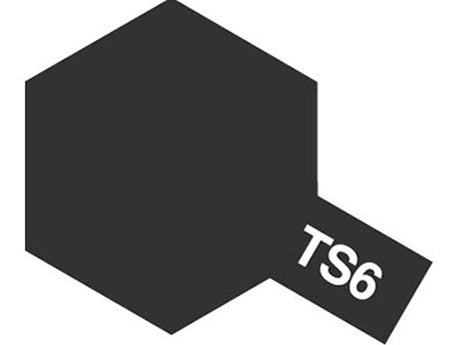Tamiya Ts-6 Matt Black Spray Paint