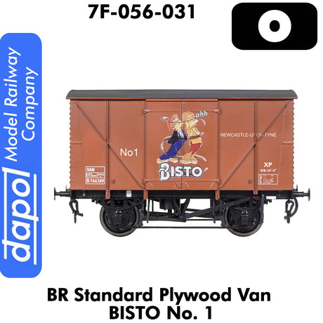 BR Standard Plywood Van - Bisto | Dapol |  7F-056-031