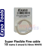 SUPER FLEXIBLE FINE CABLE 10 Metre range
