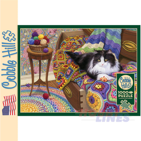 Comfy Cat COBBLE HILL 1000pc jigsaw puzzle 40145