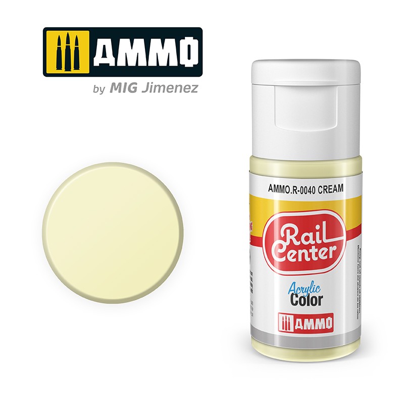 Rail Center - Cream - 15ml | Ammo by Mig Jimenez | MIGR0040