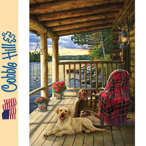 Cabin Porch Cobble Hill puzzle 1000pc CH40149