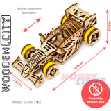 Grand Prix Car - 3D Puzzle | Wooden City | WR326