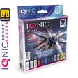Acrylic Paint Set - 12 x 20ml - Mecha Mobile Suit : Freedom Colors | IONIC | IONIC0454