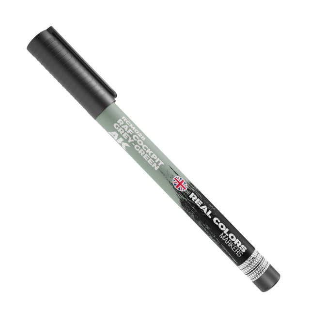 Real Colors Marker -Raf Cockpit Grey-Green | AK interactive | RCM028