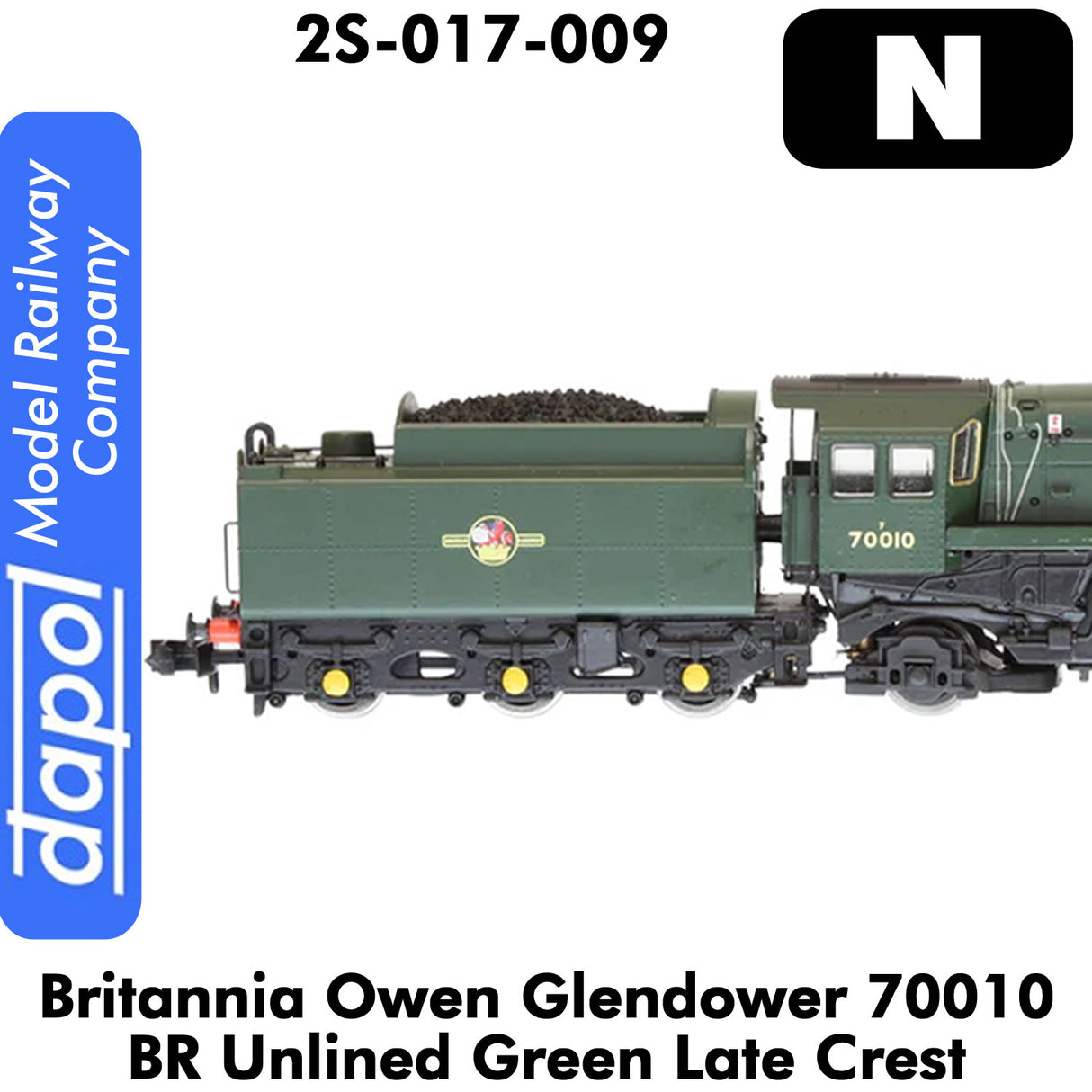 Britannia Owen Glendower 70010 |  Dapol | 2S-017-009