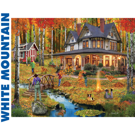 Autumn Leaves - 1000pc Puzzle | White Mountain | 2135pz