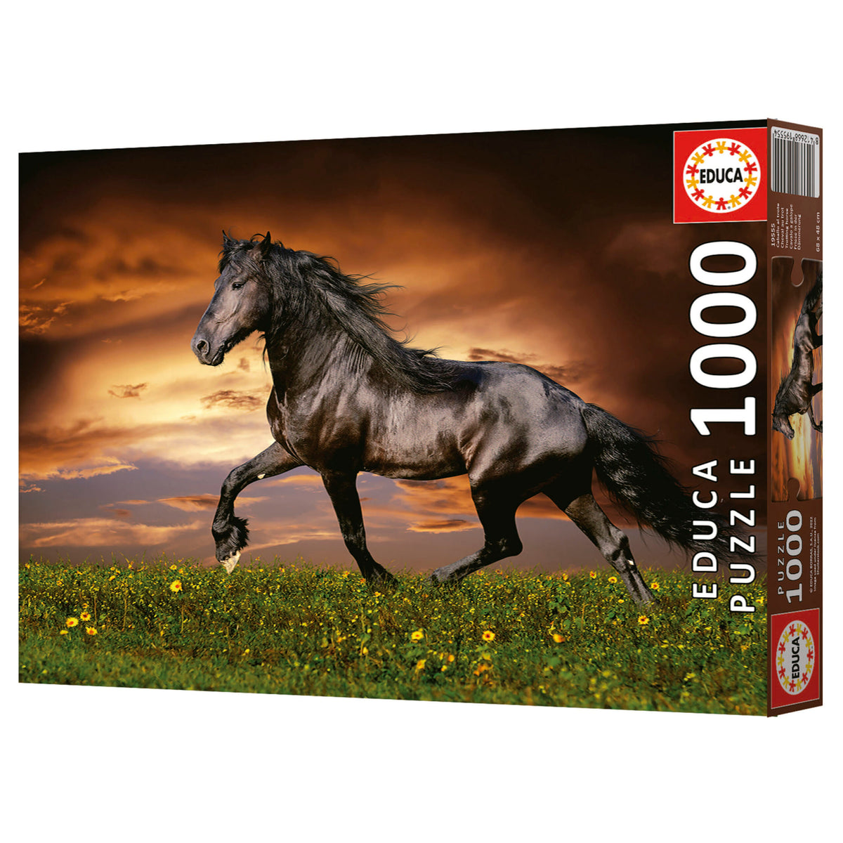 Trotting Horses 1000 Piece Jigsaw Puzzle | Educa | 19555