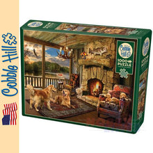 Load image into Gallery viewer, Lakeside Cabin Cobble Hill puzzle 1000pc CH40151
