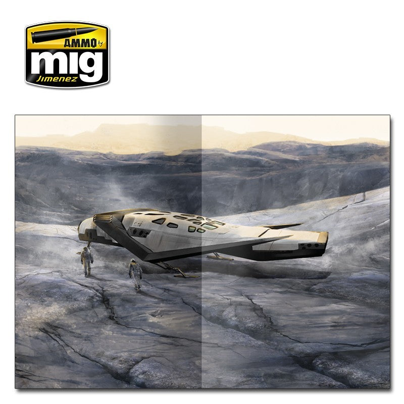 Gravity 1.0 - Sci-Fi Modelling Perfect Guide - 2000's | Ammo by Mig Jimenez | MIG6110