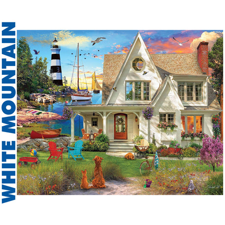Quiet Cove - 1000pc Puzzle | White Mountain | 1994pz
