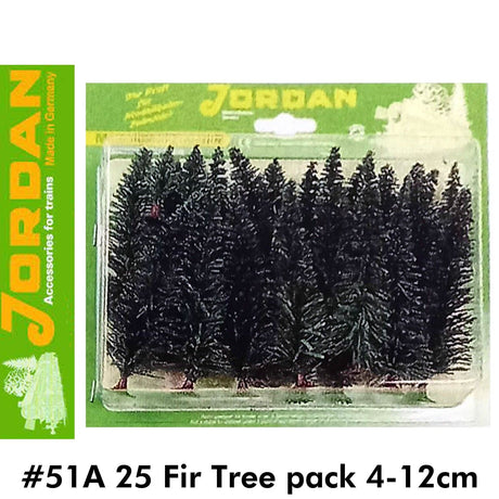 #51A Fir Tree Pack - 4 - 12cm - 25 Pack | Jordan | 59560