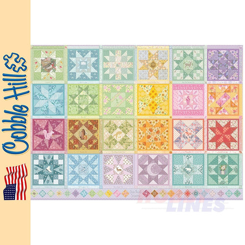 Star Quilt Seasons Cobble Hill puzzle 1000pc CH40053