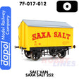 Salt Van Saxa Salt 252 -  Wagon | Dapol | 7F-018-012
