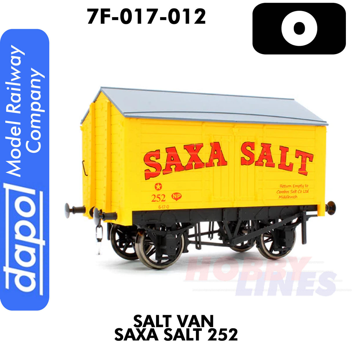 Salt Van Saxa Salt 252 -  Wagon | Dapol | 7F-018-012