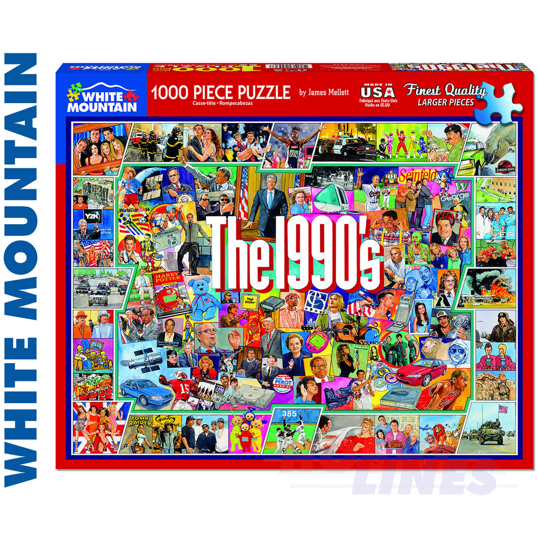 The Nineties 1000 Piece Jigsaw Puzzle 959