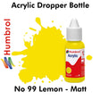 Acrylic Dropper - No 99 Lemon - Matt | Humbrol | DB0099