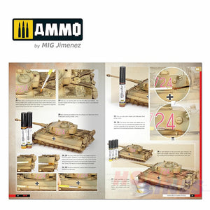 TIGERS - Modelling the Ryefield Family  WWII English Book Ammo by Mig MIG6273